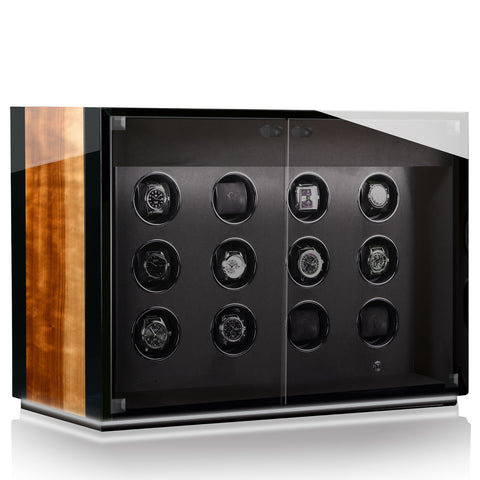 Chronovision Watch Winder Ambiance XII Aurosso High Gloss Black High Gloss
