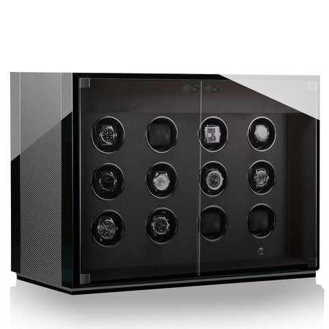 Chronovision Watch Winder Ambiance XII Carbon Black High Gloss
