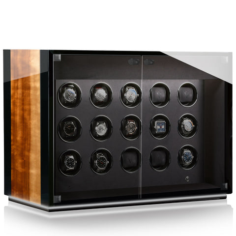 Chronovision Watch Winder Ambiance XV Aurosso High Gloss Black High Gloss