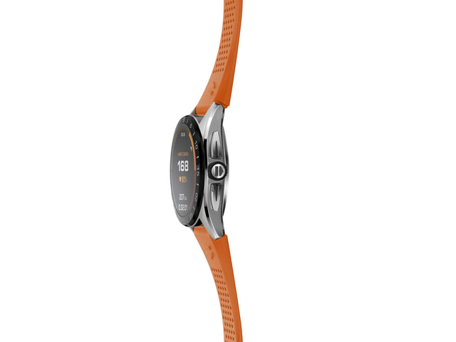 TAG Heuer Watch Connected Calibre E4 45 Orange Rubber