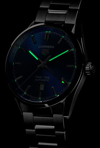 TAG Heuer Carrera Calibre 7 Twin Time Automatic Mens Watch