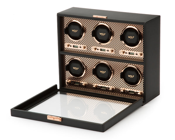 WOLF Watch Winder Axis 6 Piece Copper