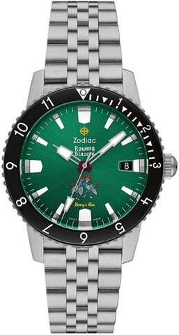 Zodiac Watch Super Sea Wolf Rowing Blazer Harrys Bar Limited Edition D