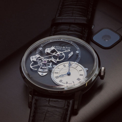 Arnold & Son DSTB Steel Watch