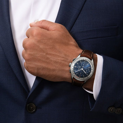 Breitling Watch Premier Chronograph 42 Brown Croco Folding