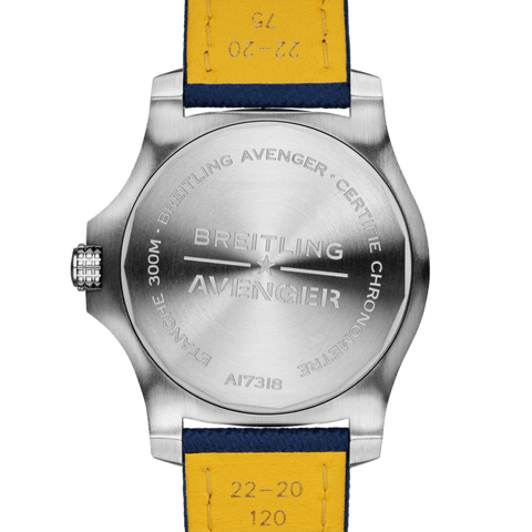 Breitling Watch Avenger Automatic 43 Leather Tang Type D