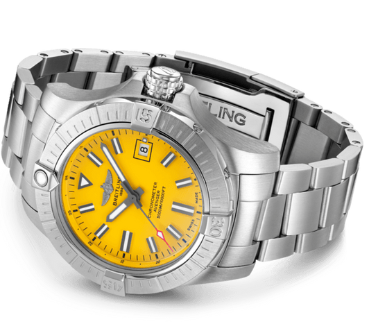 Breitling Watch Avenger Automatic 45 Seawolf Steel Bracelet