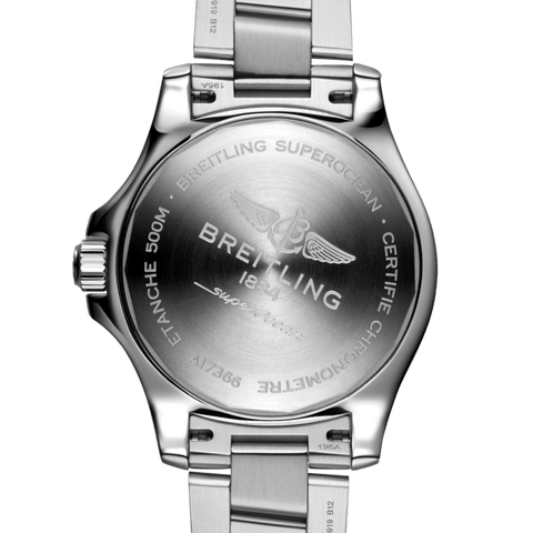 Breitling Watch Superocean Automatic 42 Orange Professional III