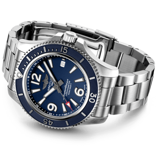 Breitling Watch Superocean Automatic 42 Blue Steel Bracelet D