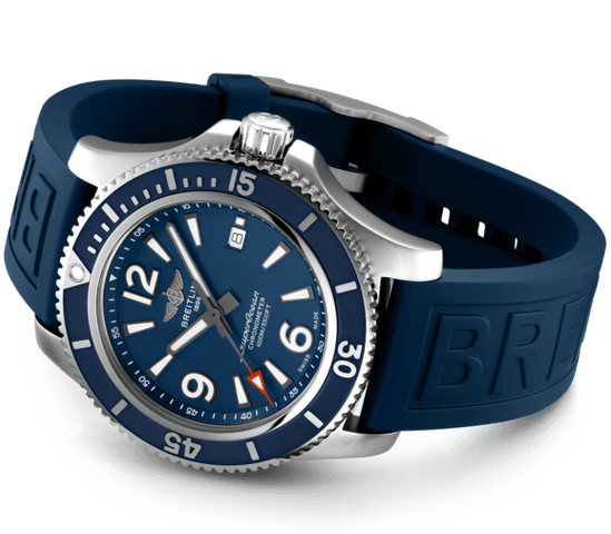 Breitling Watch Superocean Automatic 44 Blue Diver Pro III Tang Type D