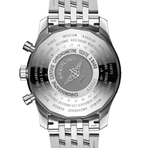 Breitling Watch Navitimer 1 Chronograph GMT 46 Steel