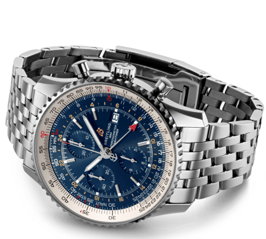 Breitling Watch Navitimer 1 Chronograph GMT 46 Steel
