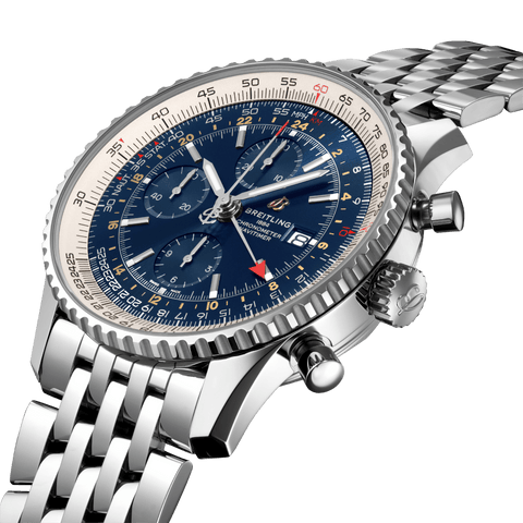 Breitling Watch Navitimer 1 Chronograph GMT 46 Steel