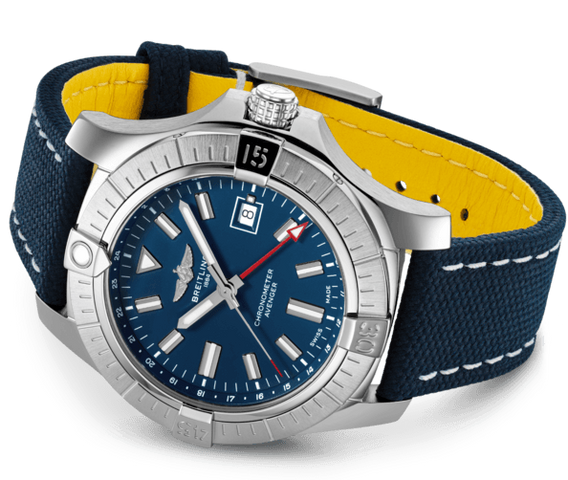 Breitling Avenger Automatic GMT 45 Leather Tang Type D