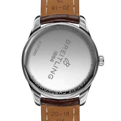 Breitling Watch Premier Automatic 40 Brown Croco Folding