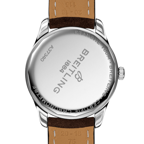 Breitling Watch Premier Automatic 40 Brown Nubuck Tang