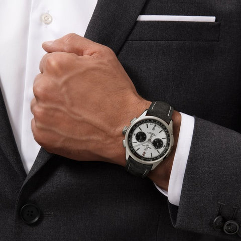 Breitling Watch Premier B01 Chronograph 42 Anthracite Nubuck Tang