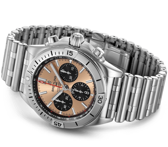 Breitling Chronomat B01 42 Copper Bracelet Watch
