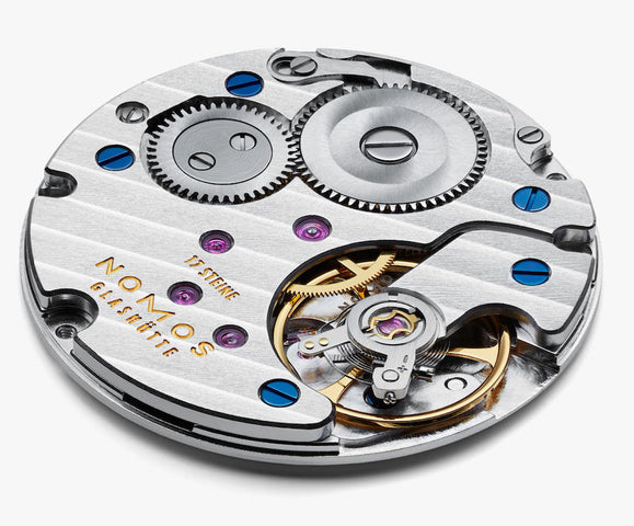 Nomos Glashutte Orion 33 Champagne Steel Back