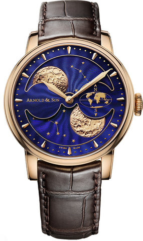 Arnold & Son Watch HM Perpetual Double Hemisphere Moon 1GLAR.U03A