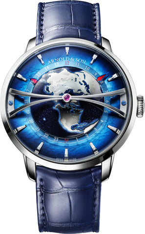 Arnold & Son Watch Globetrotter Platinum Limited Edition 1WTAX.U02C.C183C