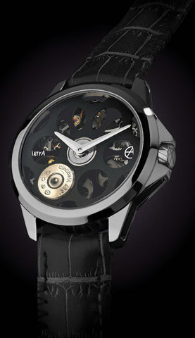 ArtyA Watch Son of a Gun Russian Roulette Desert Eagle Black