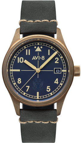 AVI-8 Watch Flyboy Eagle Squadron Bronze AV-4071-02