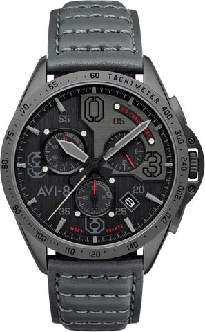 AVI-8 Watch P-51 Mustang Blakeslee Chronograph AV-4077-03