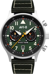 AVi-8 Watch Hawker Hurricane Carey Dual Time Merville AV-4088-02