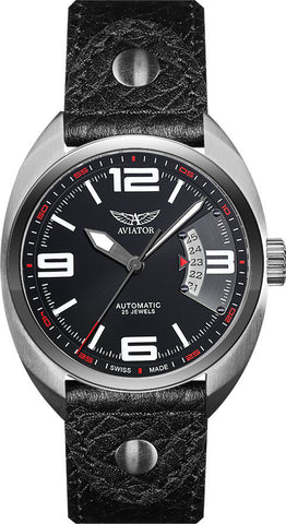 Aviator Watch Vintage Propeller R.3.08.0.090.4