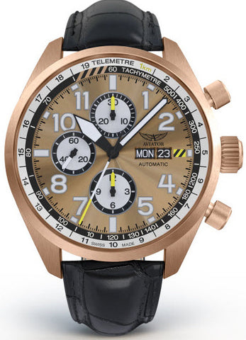 Aviator Watch Airacobra Chrono Auto Mens V.4.26.2.183.4