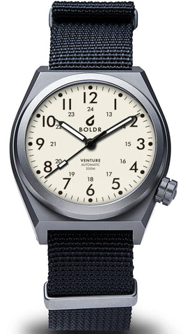 Boldr Watch Venture Ivory White