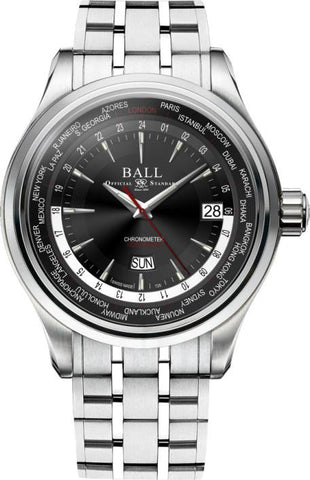 Ball Watch Company Trainmaster Worldtime GM2020D-S1CJ-BK