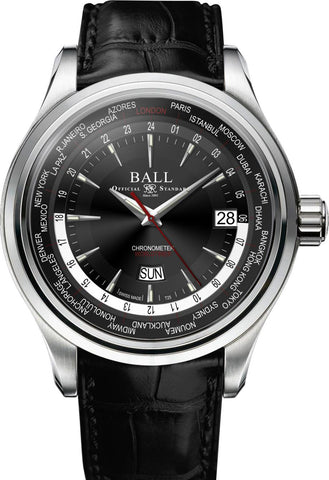 Ball Watch Company Trainmaster Worldtime GM2020D-LL1CJ-BK
