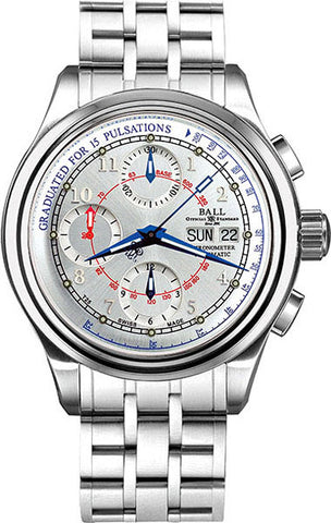Ball Watch Company Trainmaster Pulsemeter Chronometer Limited Edition CM1010D-S1CJ-SL