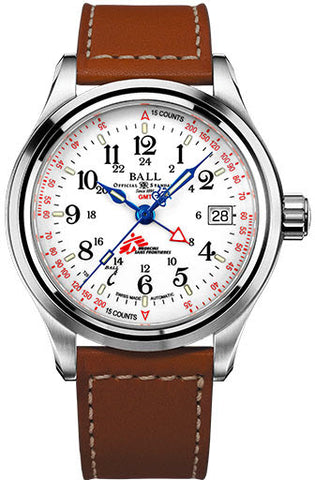 Ball Watch Company Trainmaster Pulsemeter GMT MSF GM1038D-L7J-WH