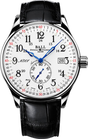Ball Watch Company Trainmaster Railroad Standard 130 Year Limited Edition NM3888D-LL3CFJ-WH