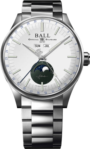 Ball Watch Company Engineer II Moon Calendar Limited Edition NM3016C-S1J-WHGR