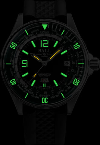 Ball Watch Company Engineer Master II Diver Worldtime Limited Edition Watch
