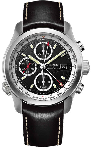 Bremont Watch World Timer ALT1-WT Black ALT1-WT/BK/R