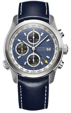 Bremont Watch World Timer ALT1-WT Blue ALT1-WT/BL/R