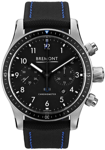 Bremont Watch Boeing Model 247 Chrono Black BB247-SS/BK/R