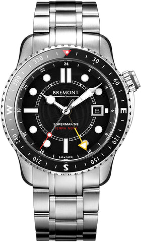 Bremont Watch Supermarine GMT Titanium Terra Nova Limited Edition TN/BR