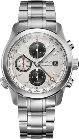 Bremont Watch World Timer ALT1-WT White ALT1-WT/WH/BR