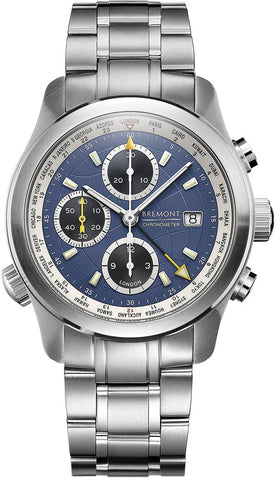 Bremont Watch World Timer ALT1-WT Blue ALT1-WT/BL/BR