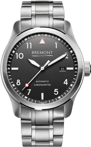 Bremont Watch Solo 43 White Numerals Bracelet SOLO/WH/BR