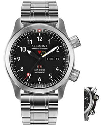 Bremont Watch Martin Baker MBII Black Anthracite Bracelet MBII-BK/AN/BR