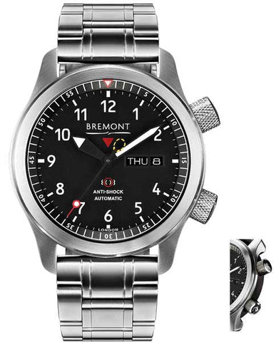 Bremont Watch Martin Baker MBII Black Anthracite Bracelet MBII-BK/AN/BR