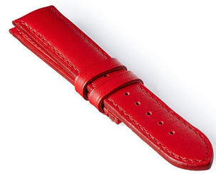 Bremont Leather Strap Red-Red 22mm Regular