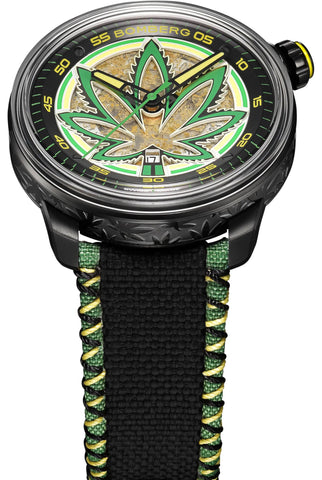 Bomberg BB-01 Auto Cure The Bulldog Black Limited Edition Watch